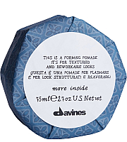 Davines More inside Forming pomade - Моделирующая помада для волос 75 мл